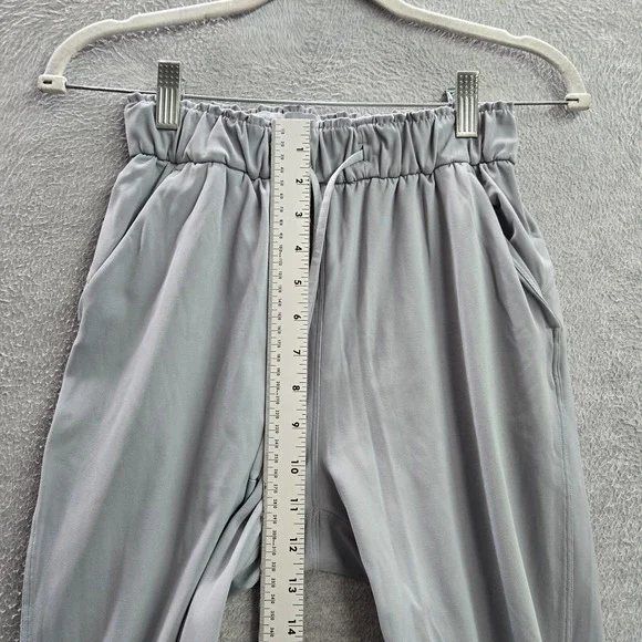 Lululemon Women Activewear Pants 2 Gray Keep Moving Jogger High Rise Drawstring - Picture 4 of 12